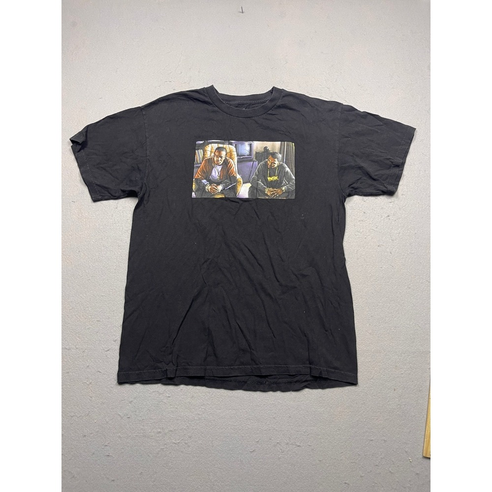 DGK Graphic Print T-Shirt Mens Large Black 100% Cotton Excellent